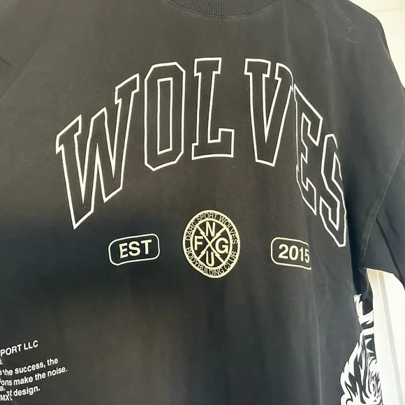 Darc Sport Black Graphic T-Shirt - Picture 2 of 6